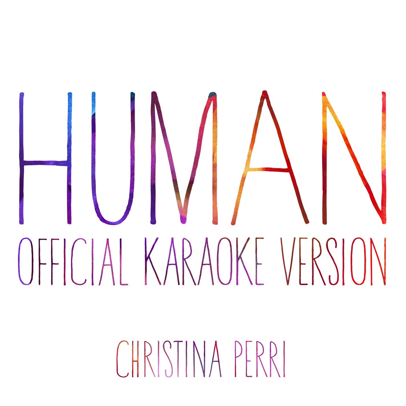 Human (Official Karaoke Version) - Single album cover