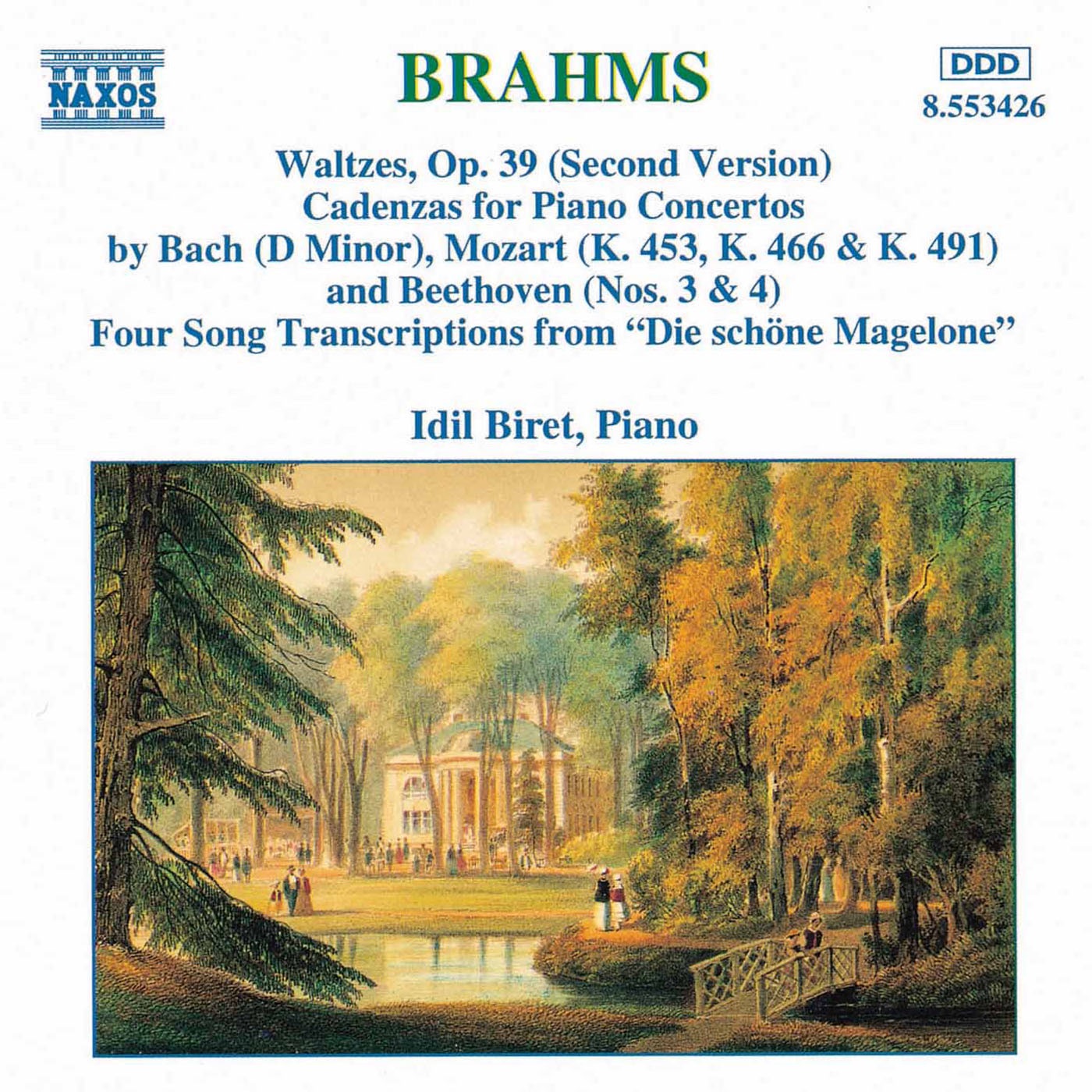 Brahms: Waltzes - Cadenzas - Die Schone Magelone album cover
