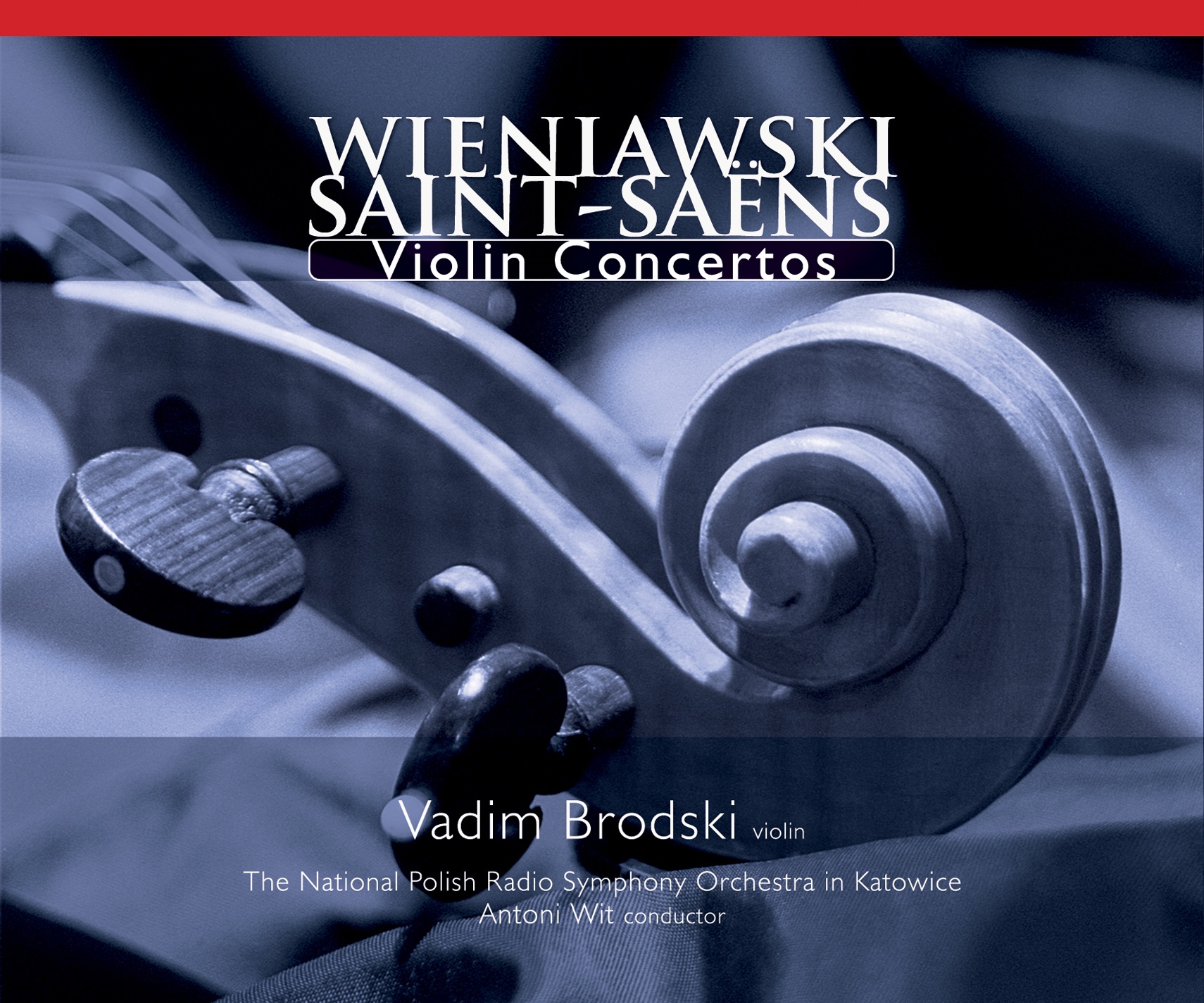 Wieniawski - Saint-Saens: Violin Concertos album cover