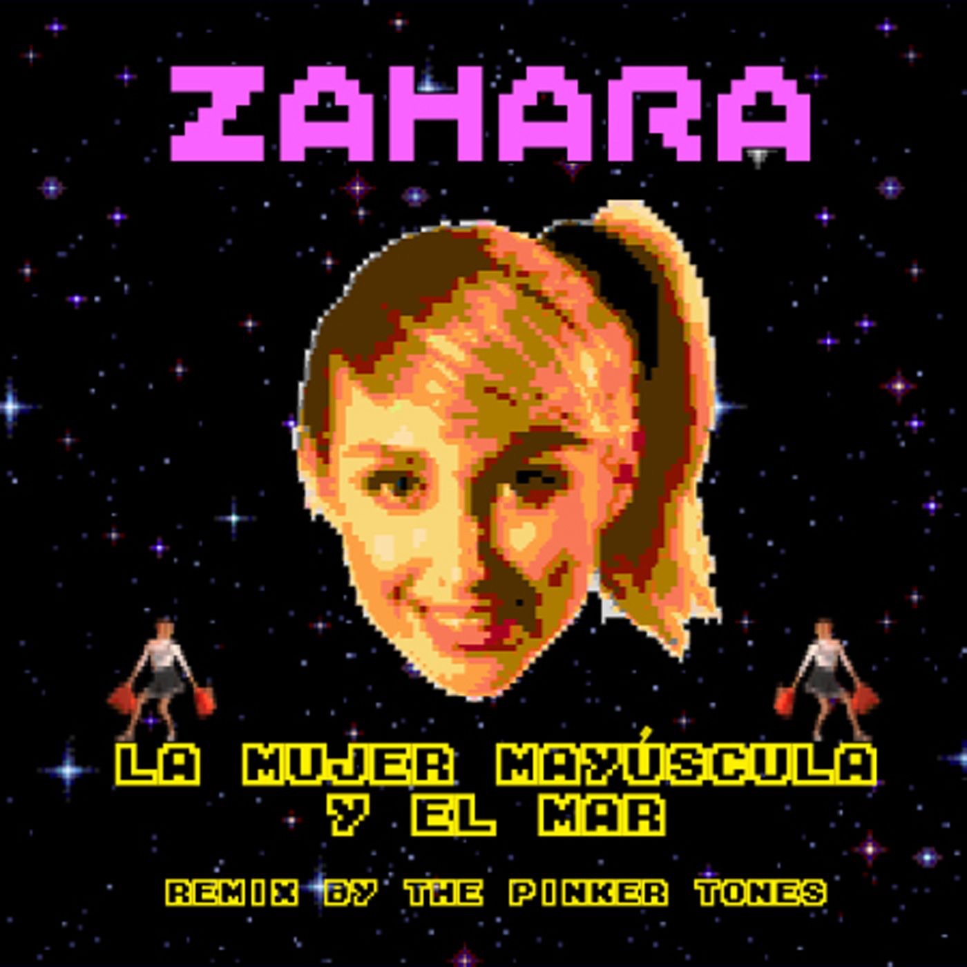 La Mujer Mayúscula y el Mar (Remixed By the Pinker Tones) - Single album cover