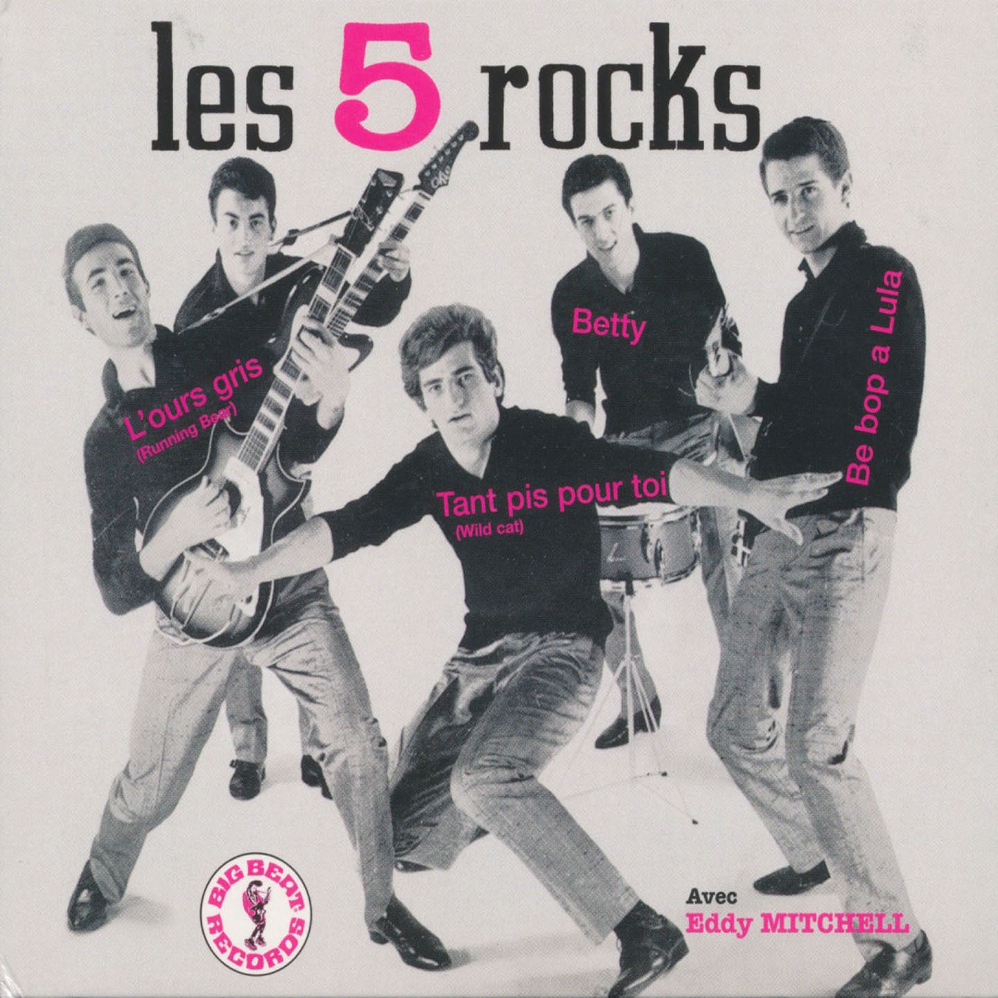 Les 5 Rocks (Avec Eddy Mitchell) album cover