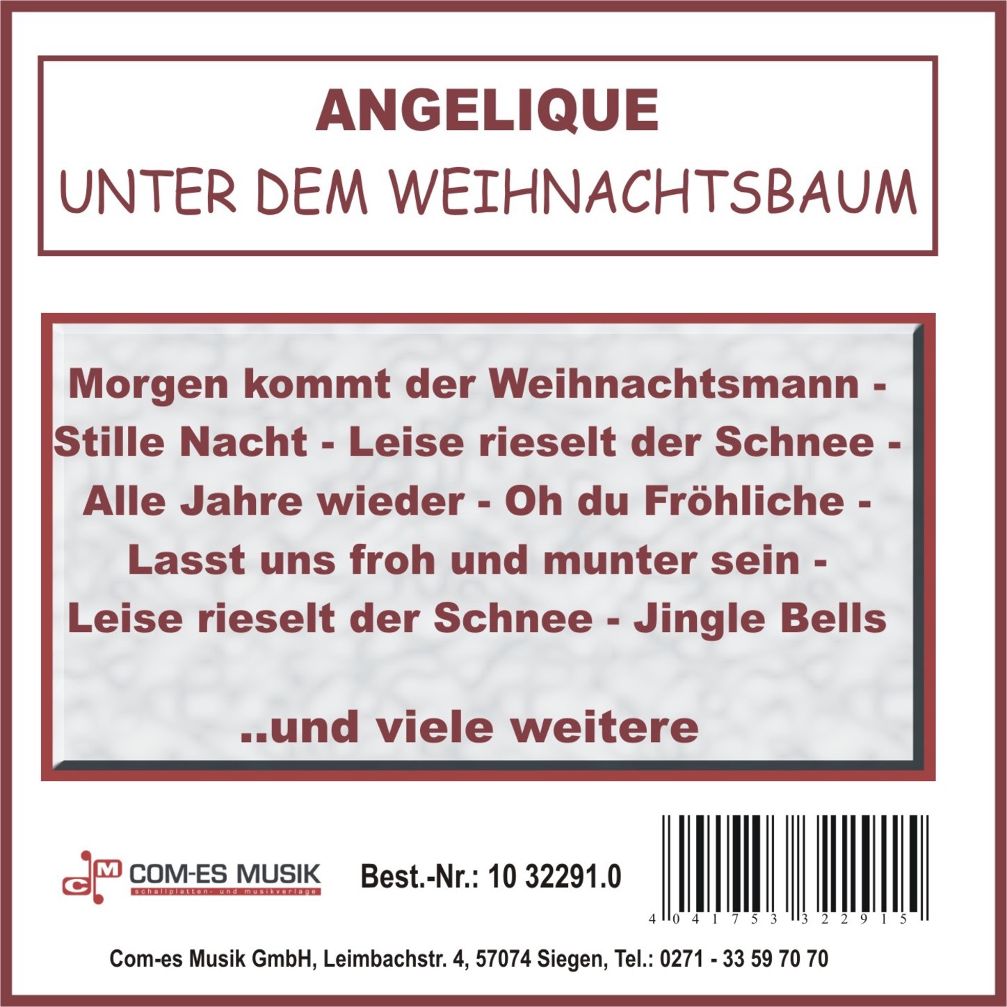 Unter dem Weihnachtsbaum album cover