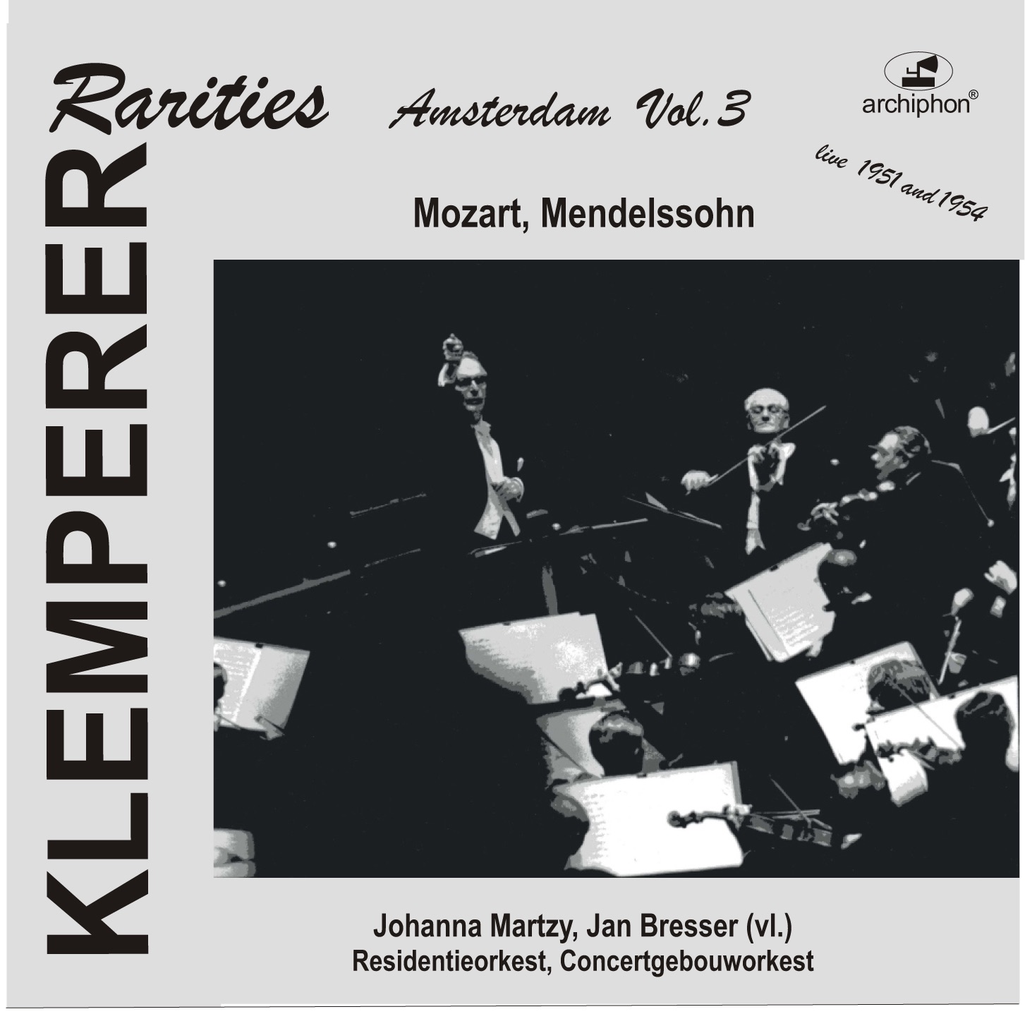 Klemperer Rarities: Amsterdam, Vol. 3 (1951-1954) album cover