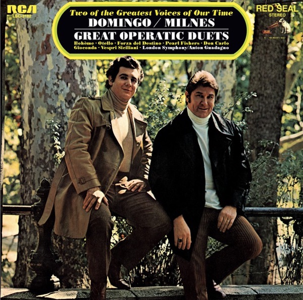 Plácido Domingo & Sherrill Milnes: Great Opera Duets album cover