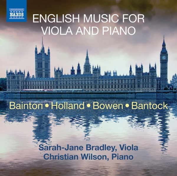 English Music for Viola and Piano album cover