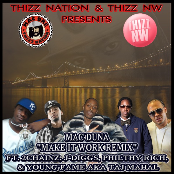 Make It Work (Remix) [feat. 2 Chainz, J-Diggs, Philthy Rich & Young Fame] - Single album cover