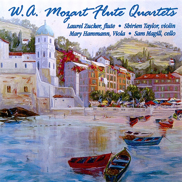 W. A. Mozart: Flute Quartets album cover