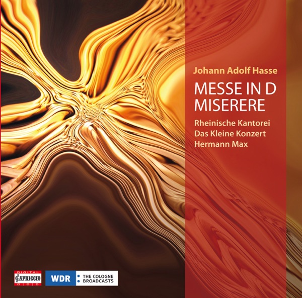 Hasse: Mass in D minor - Miserere in C minor album cover