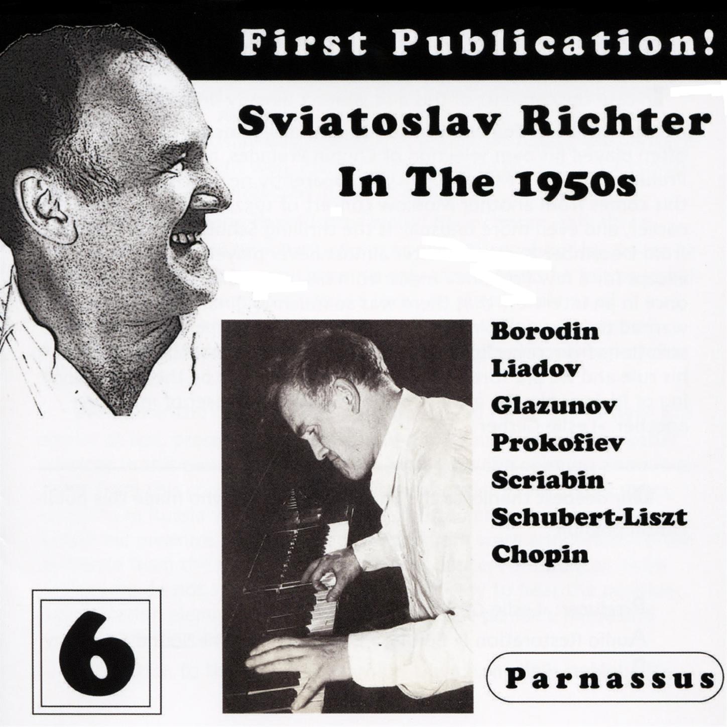 Sviatoslav Richter in the 1950s, Vol. 6 album cover