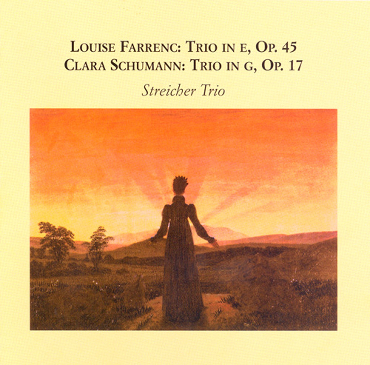 Clara Schumann: Piano Trio in G Minor - Farrenc: Piano Trio in E Minor album cover