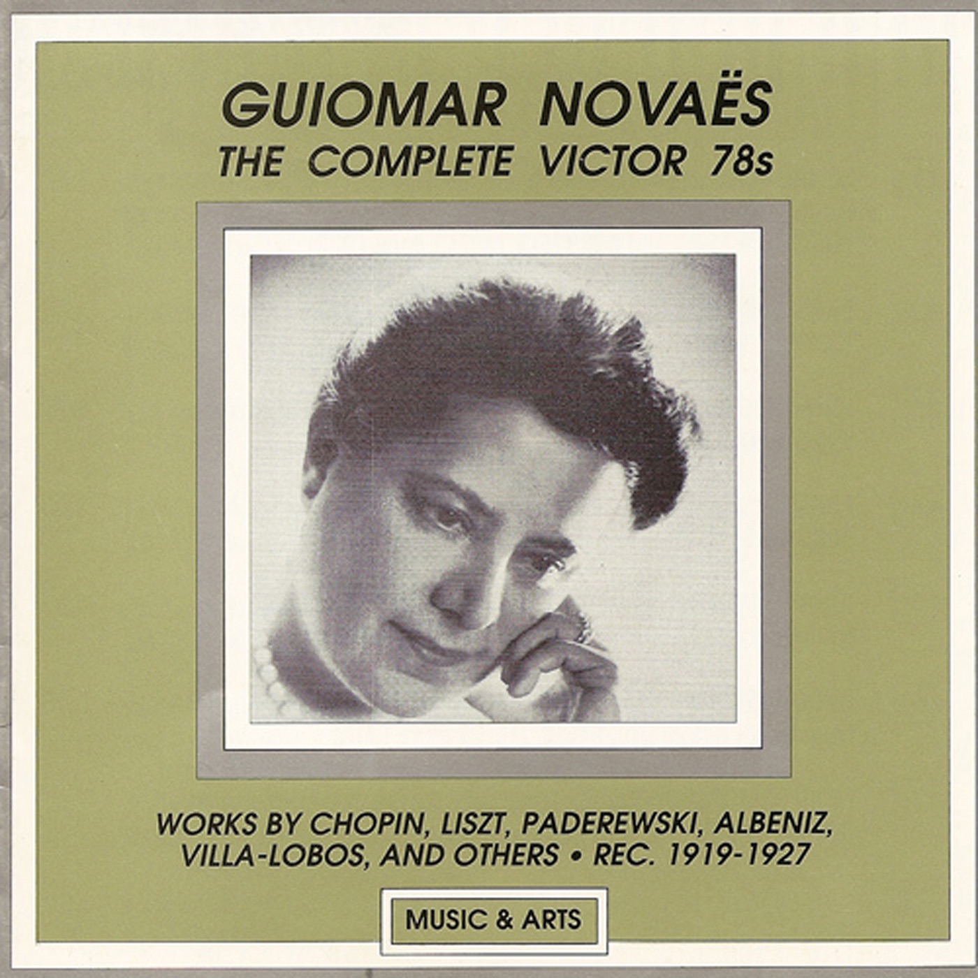 Piano Recital: Novaes, Guiomar (The Complete Victor 78s) [1919-1927] album cover