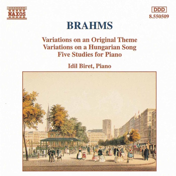 Brahms: Variations, Op. 21 - 5 Piano Studies album cover