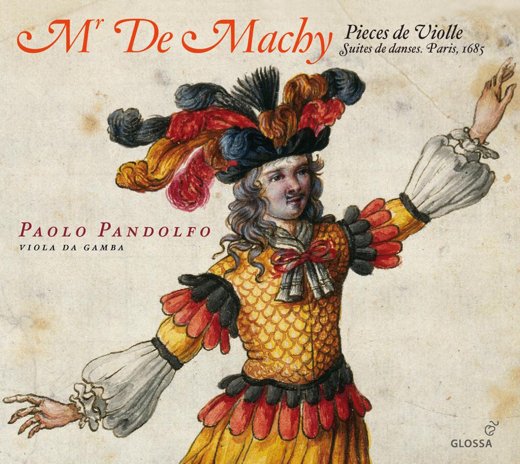 Mr. de Machy: Pieces de violle album cover