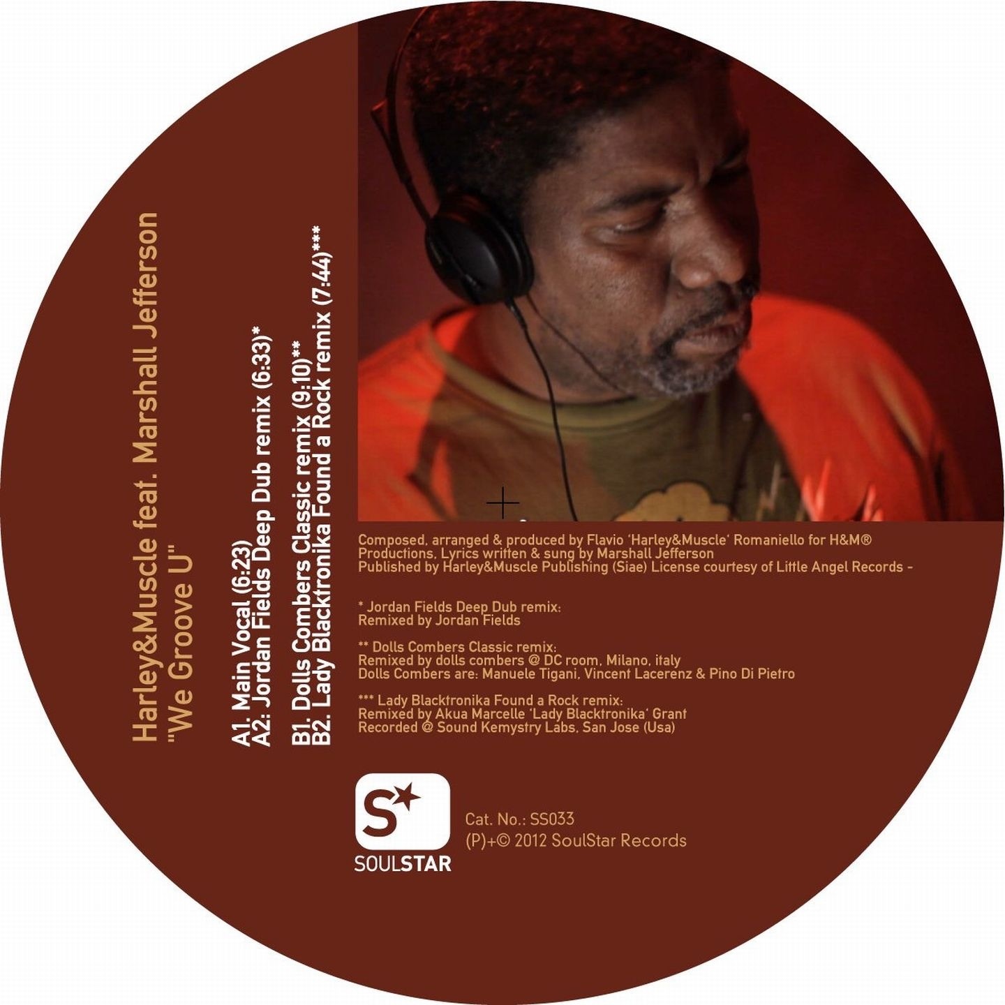 We Groove U (feat. Marshall Jefferson) [Remixes] album cover