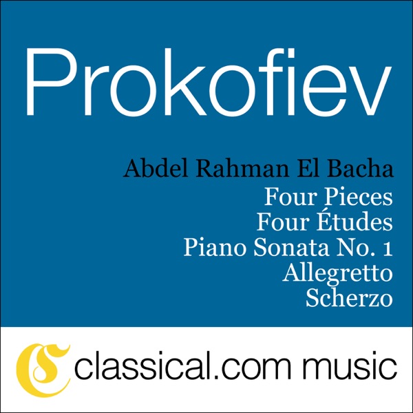 Sergey Prokofiev, Piano Sonata No. 1 In F Minor, Op. 1 album cover