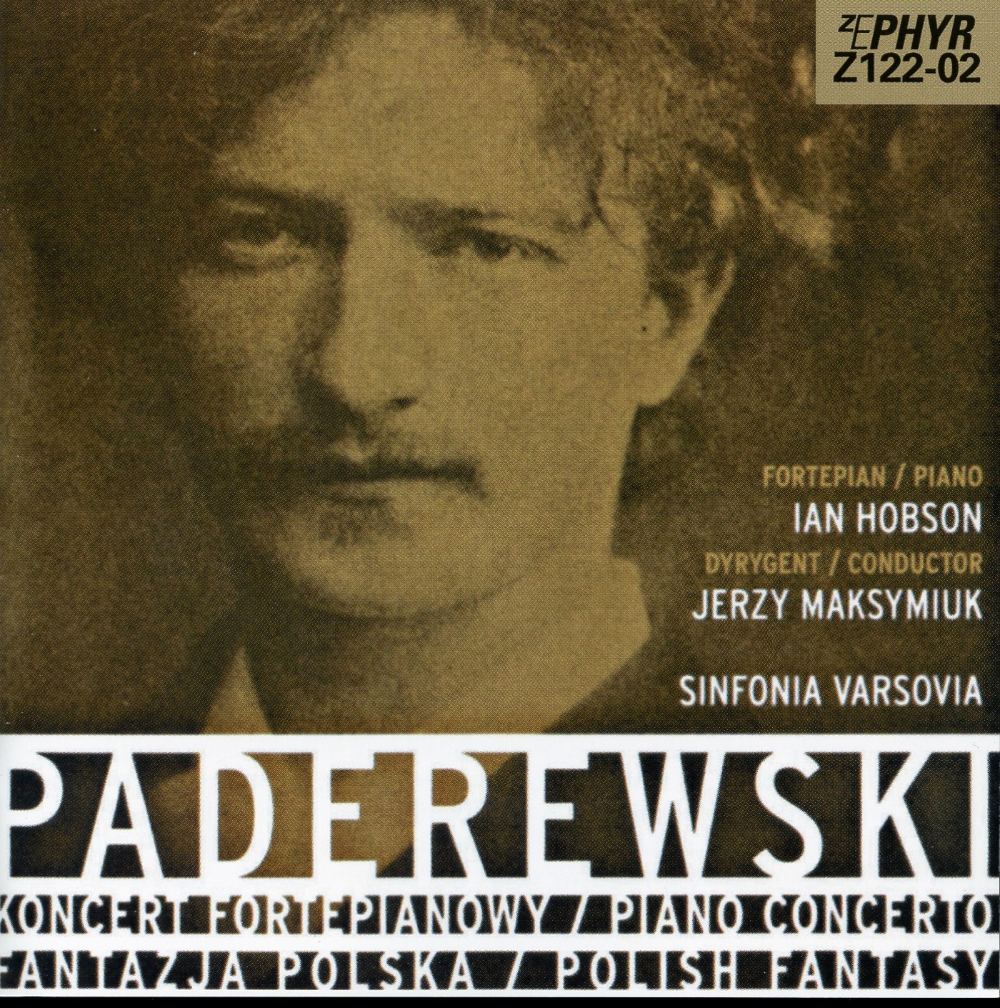 Paderewski: Piano Concerto in A Minor & Polish Fantasy album cover