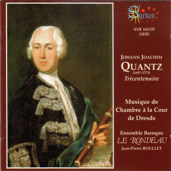 Quantz: Musique de Chambre à la Cour de Dresde album cover