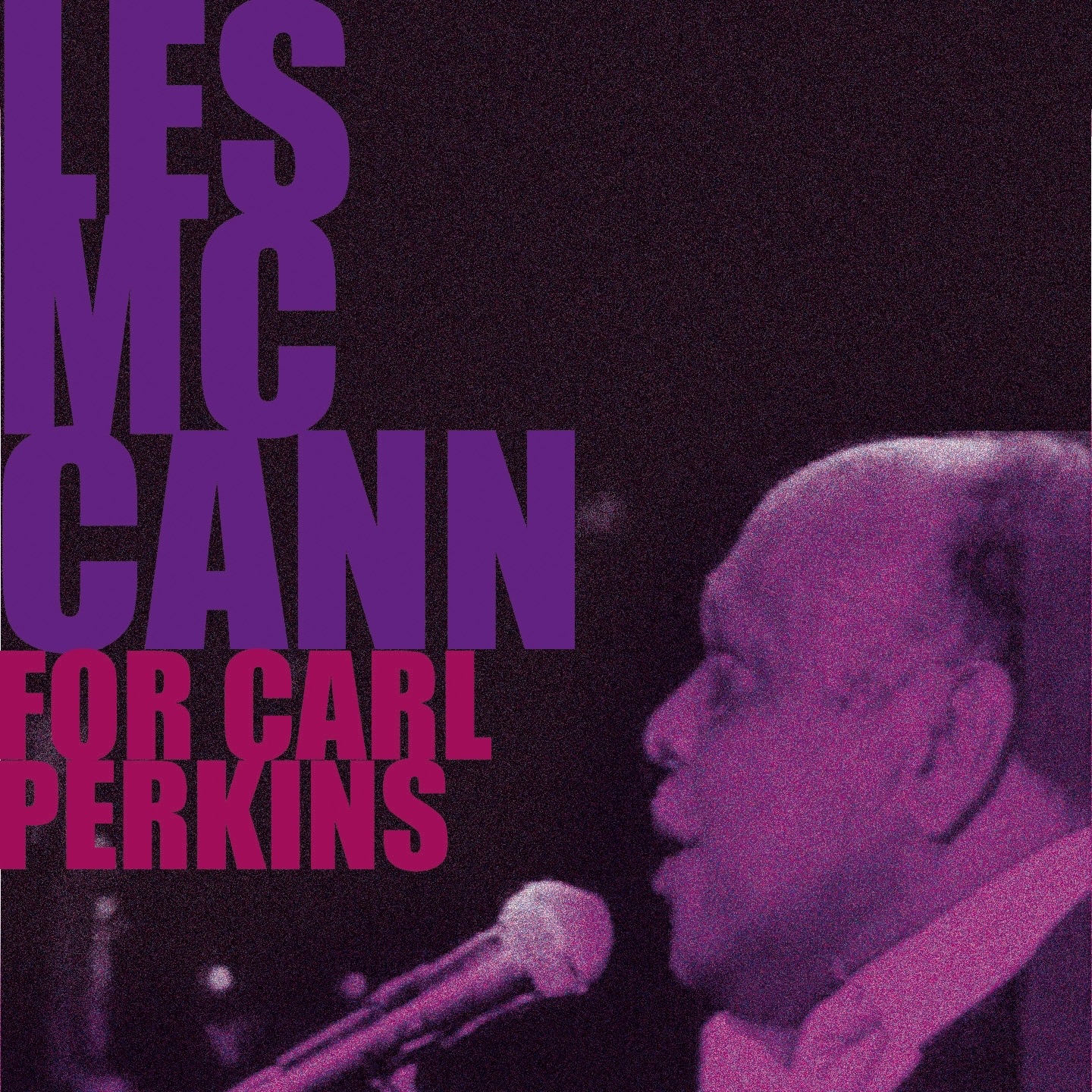 Les McCann - For Carl Perkins album cover