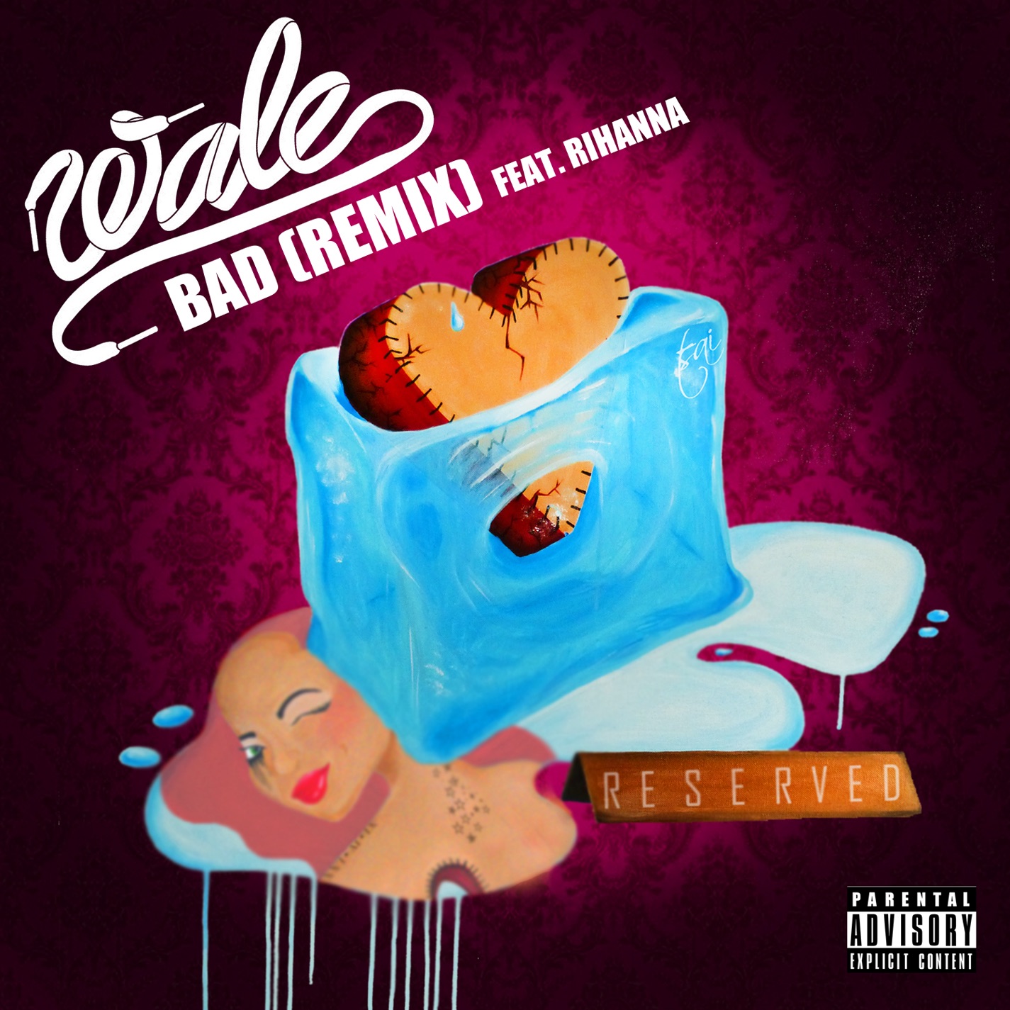 Bad (Remix) [feat. Rihanna] - Single album cover