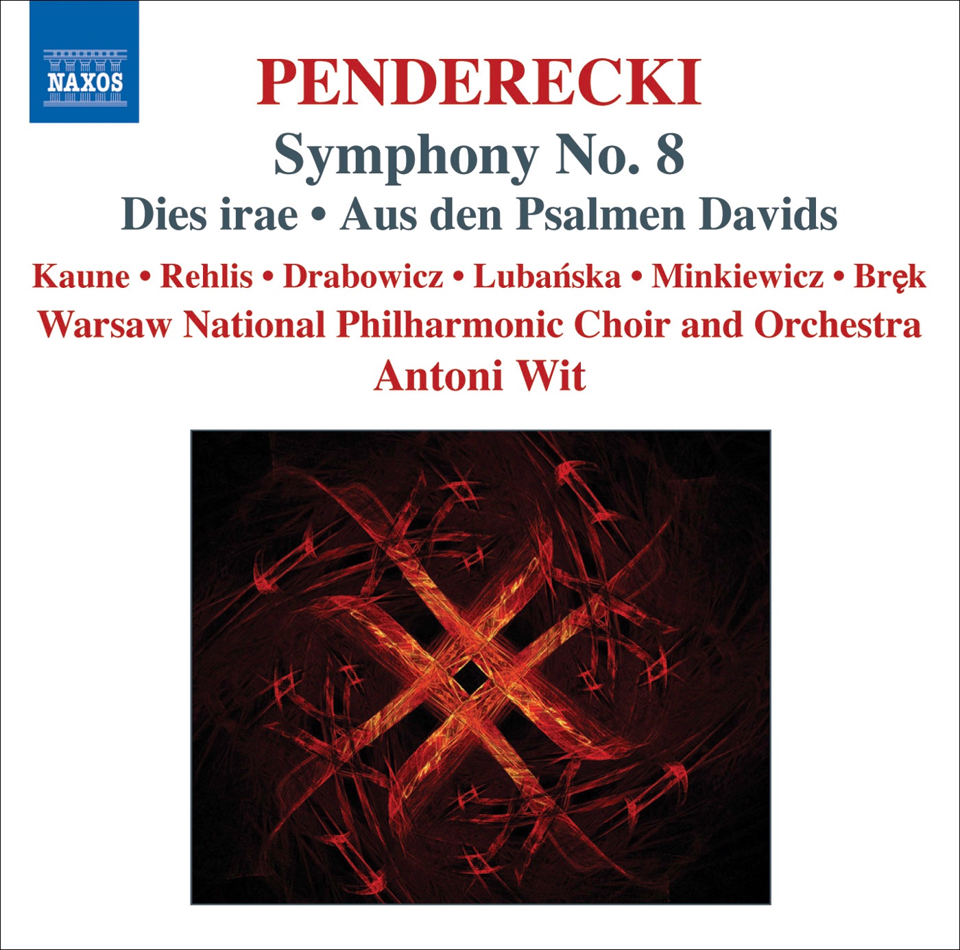 Penderecki: Symphony No. 8, Dies irae, Aus den Psalmen Davids album cover