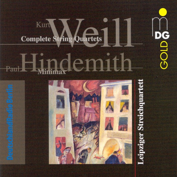 Weill & Hindemith: Complete String Quartets album cover