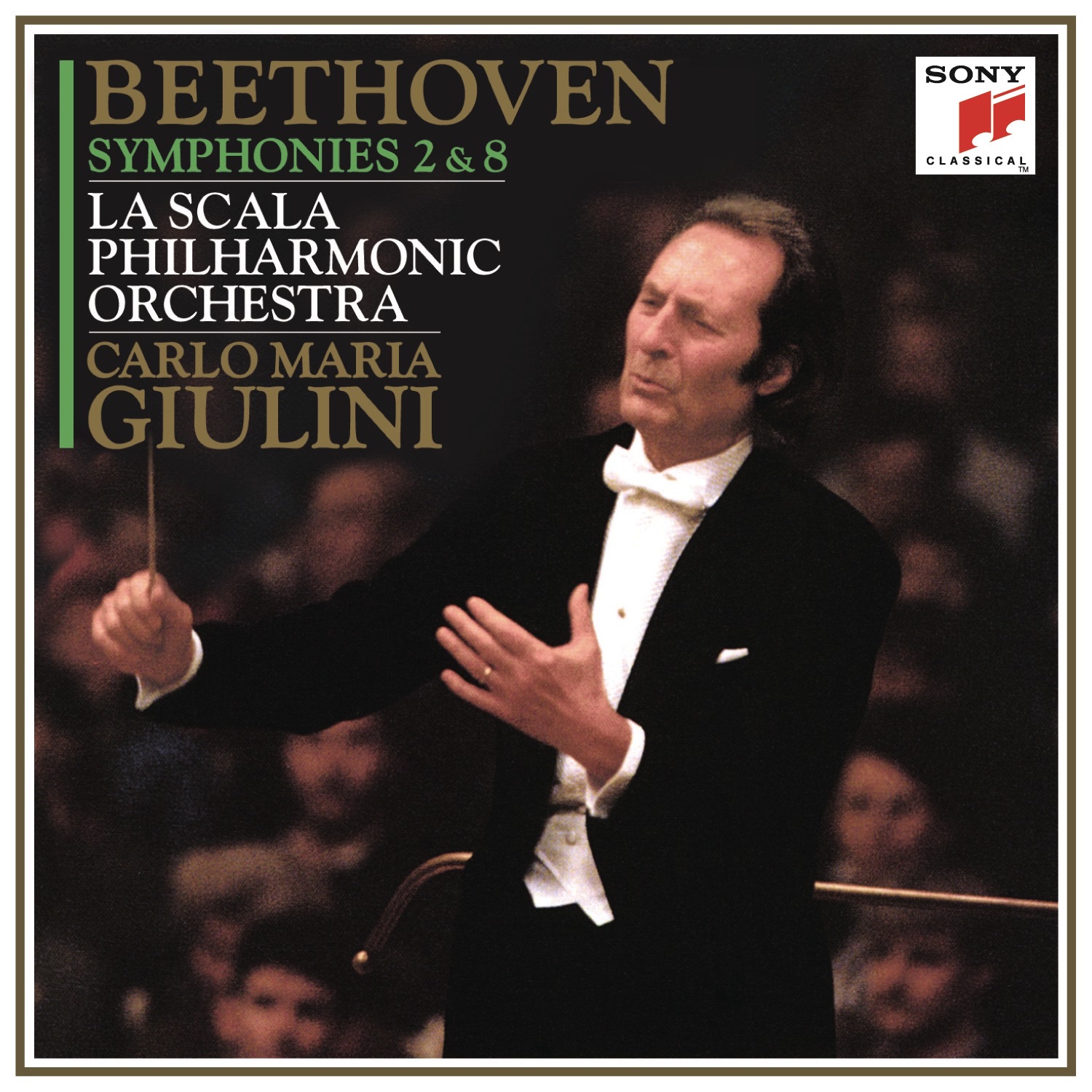 Beethoven: Symphonies Nos. 2 & 8 album cover