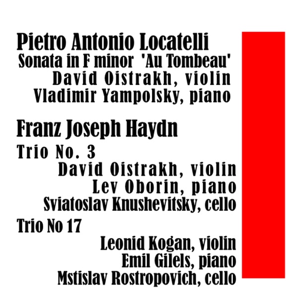 Locatelli: Sonata in F Minor 'Au tombeau' - Haydn: Trios Nos. 3 & 7 album cover