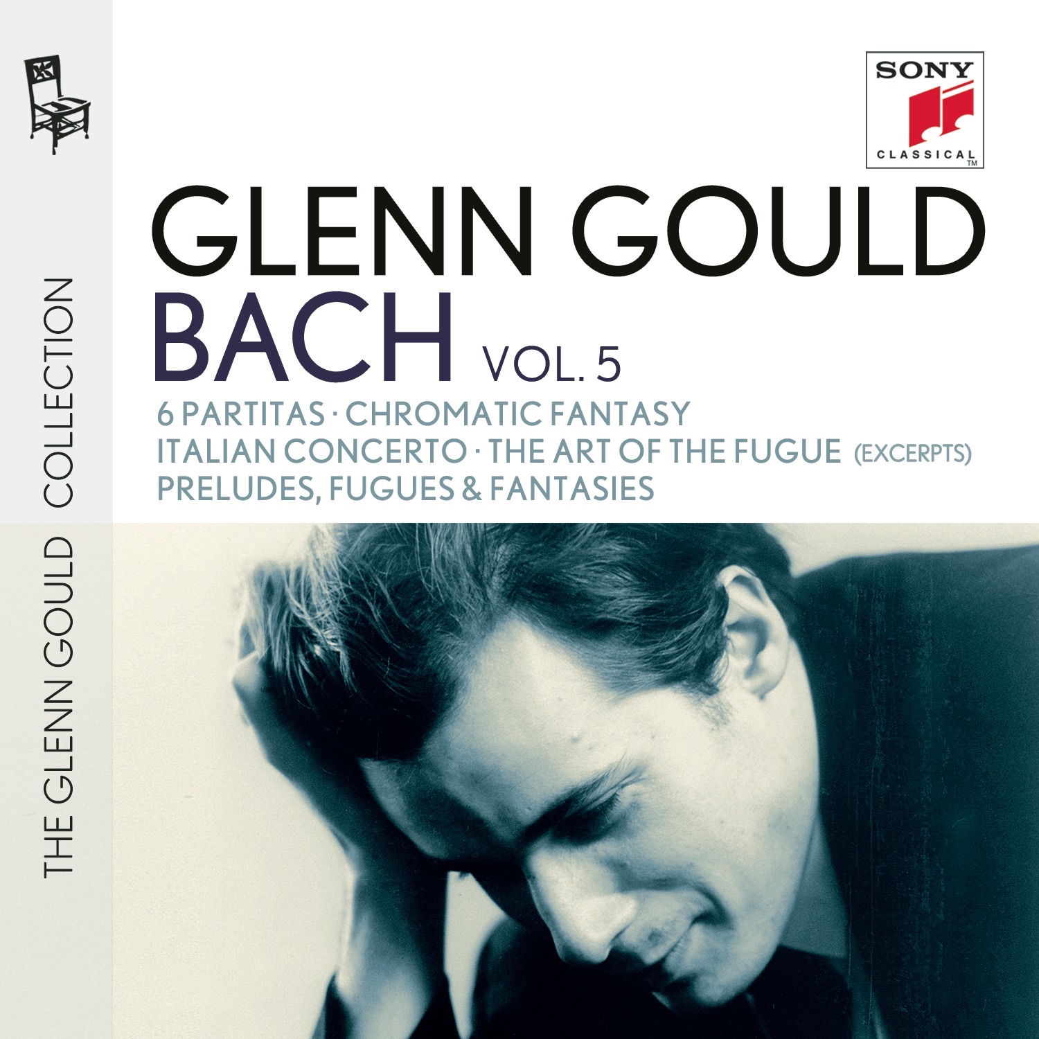 Bach: 6 Partitas, BWV 825-830 - Chromatic Fantasy, BWV 903 - Italian Concerto, BWV 971 - The Art of  album cover