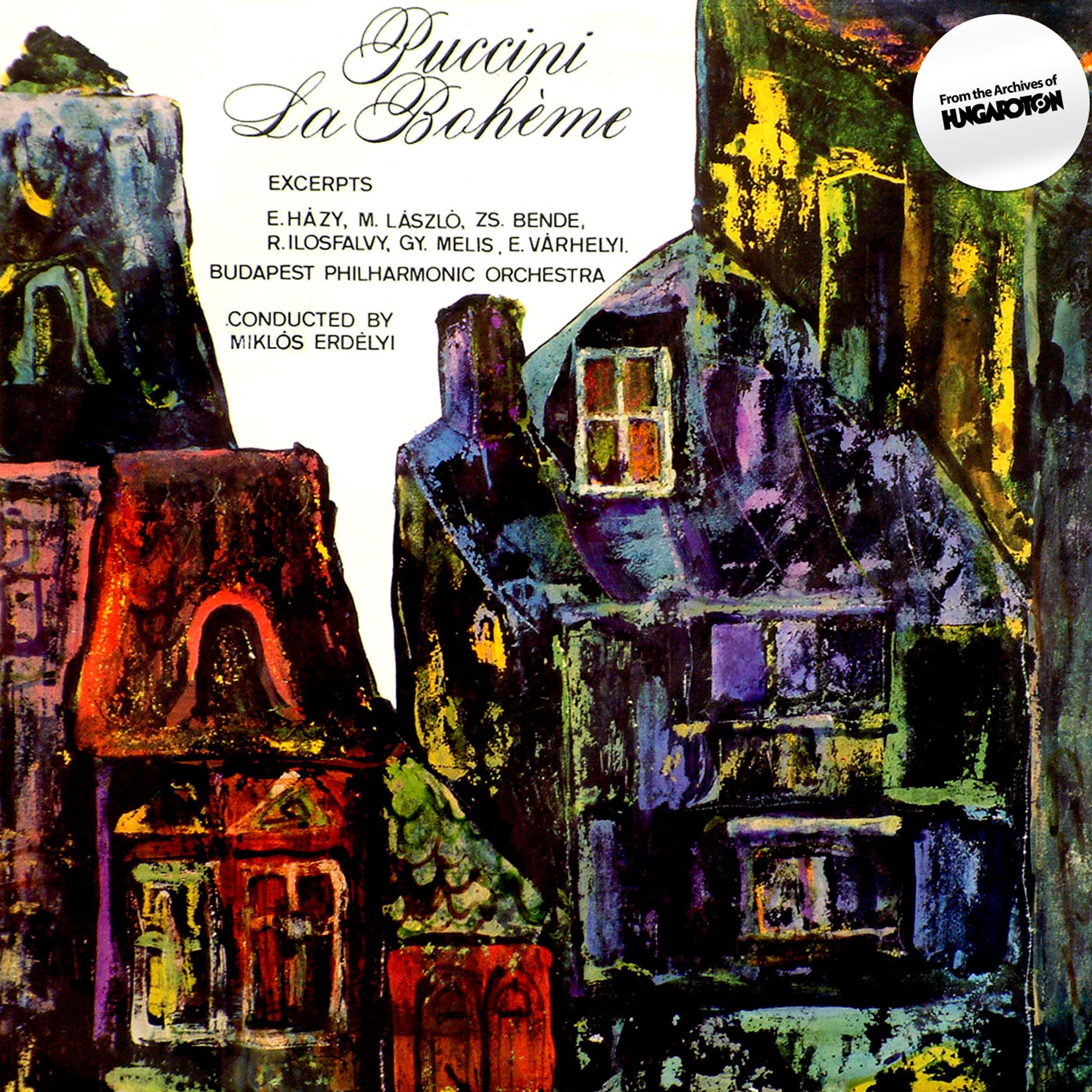 Puccini: La bohéme (Excerpts) [Hungaroton Classics] album cover