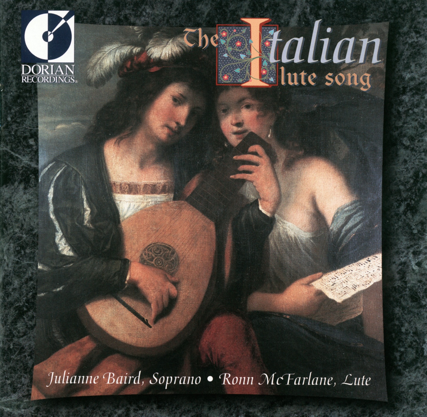 Lute and Vocal Music - Monteverdi, C. - Frescobaldi, G. - Negri, C. - Borrono, P.P. - Caccini, G. (T album cover
