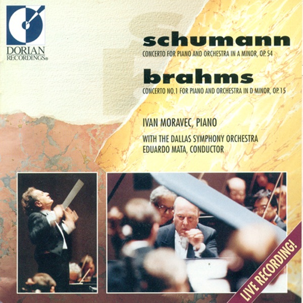 Schumann, R.: Piano Cocnerto, Op. 54 - BRAHMS, J.: Piano Concerto No. 1 album cover
