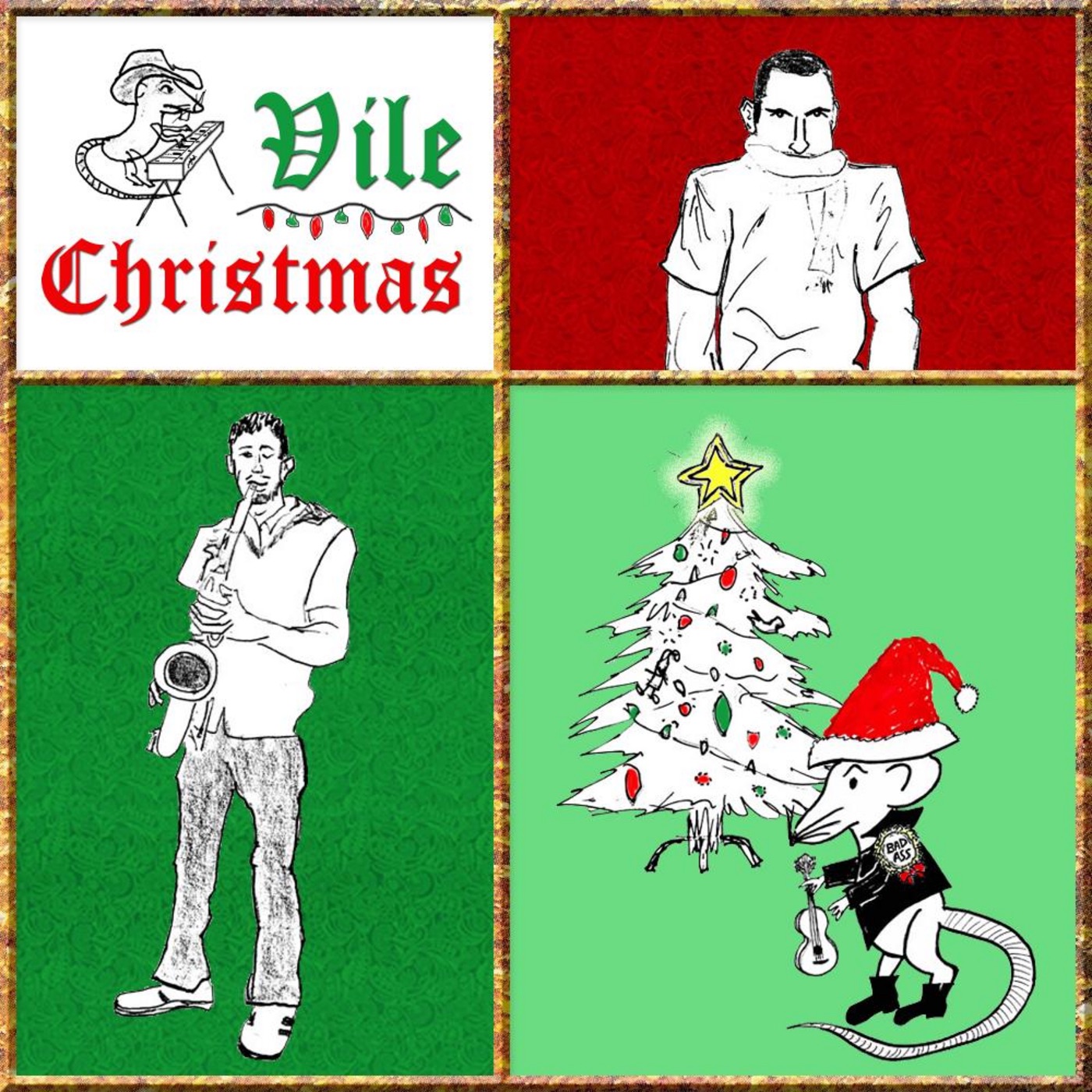 Vile Christmas album cover