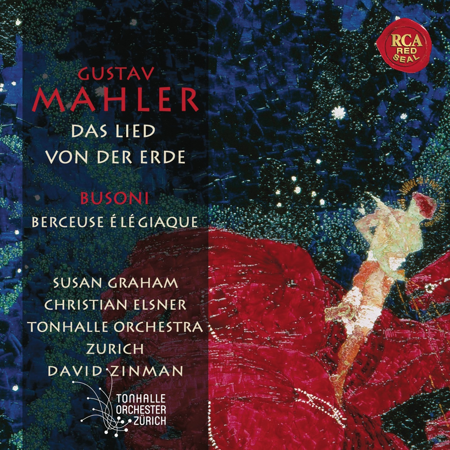 Mahler: Das Lied von der Erde - Busoni: Berceuse élégiaque album cover
