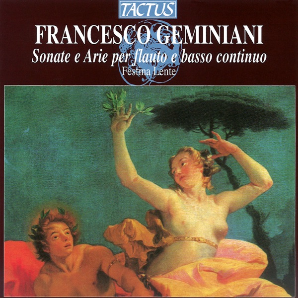 Geminiani: Sonate e arie per flauto e basso continuo album cover