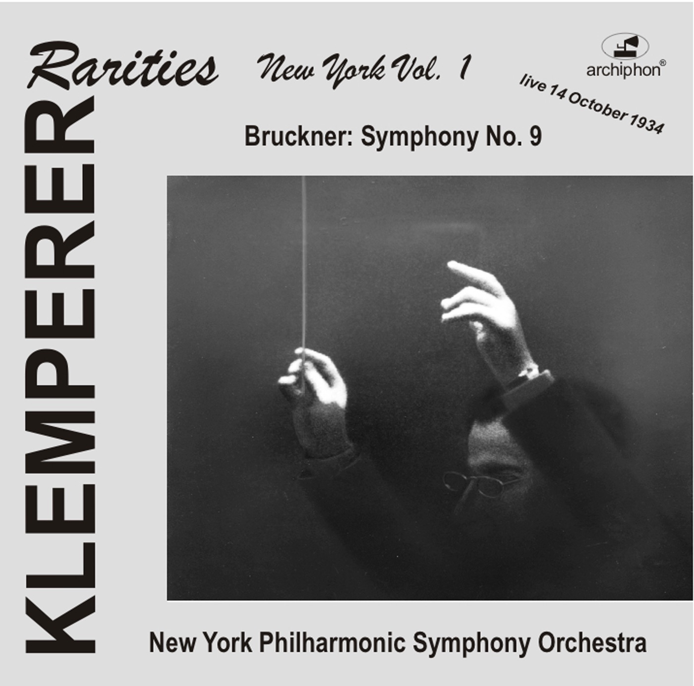 Klemperer Rarities: New York, Vol. 1 (1934) album cover