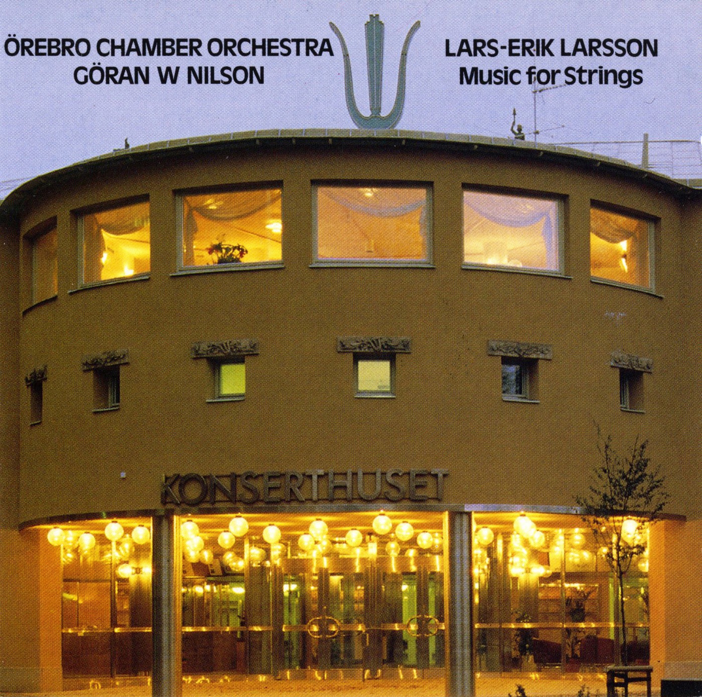 Larsson, Lars-Erik: Music for Strings album cover