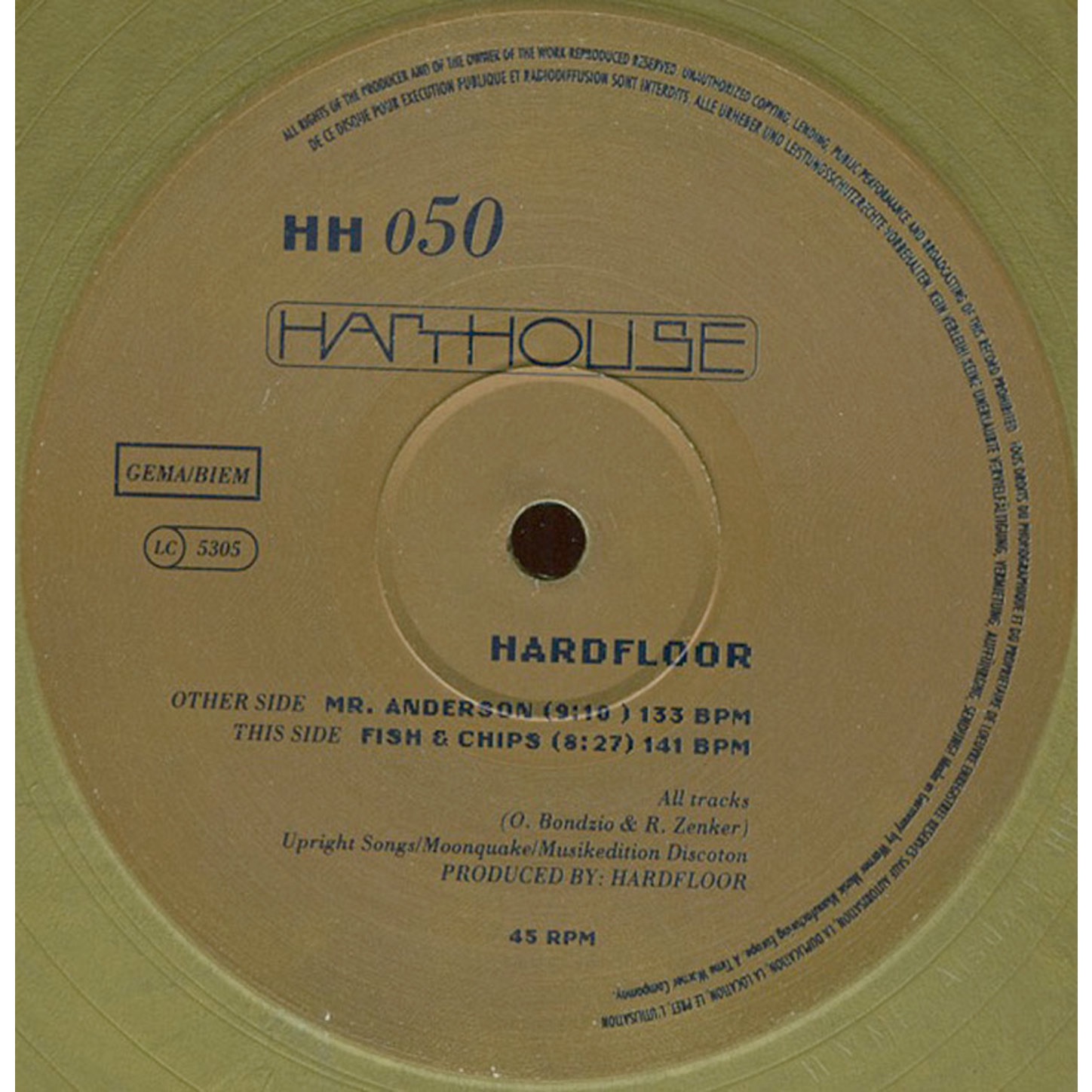 Fish & Chips / Mr Anderson - Single album cover