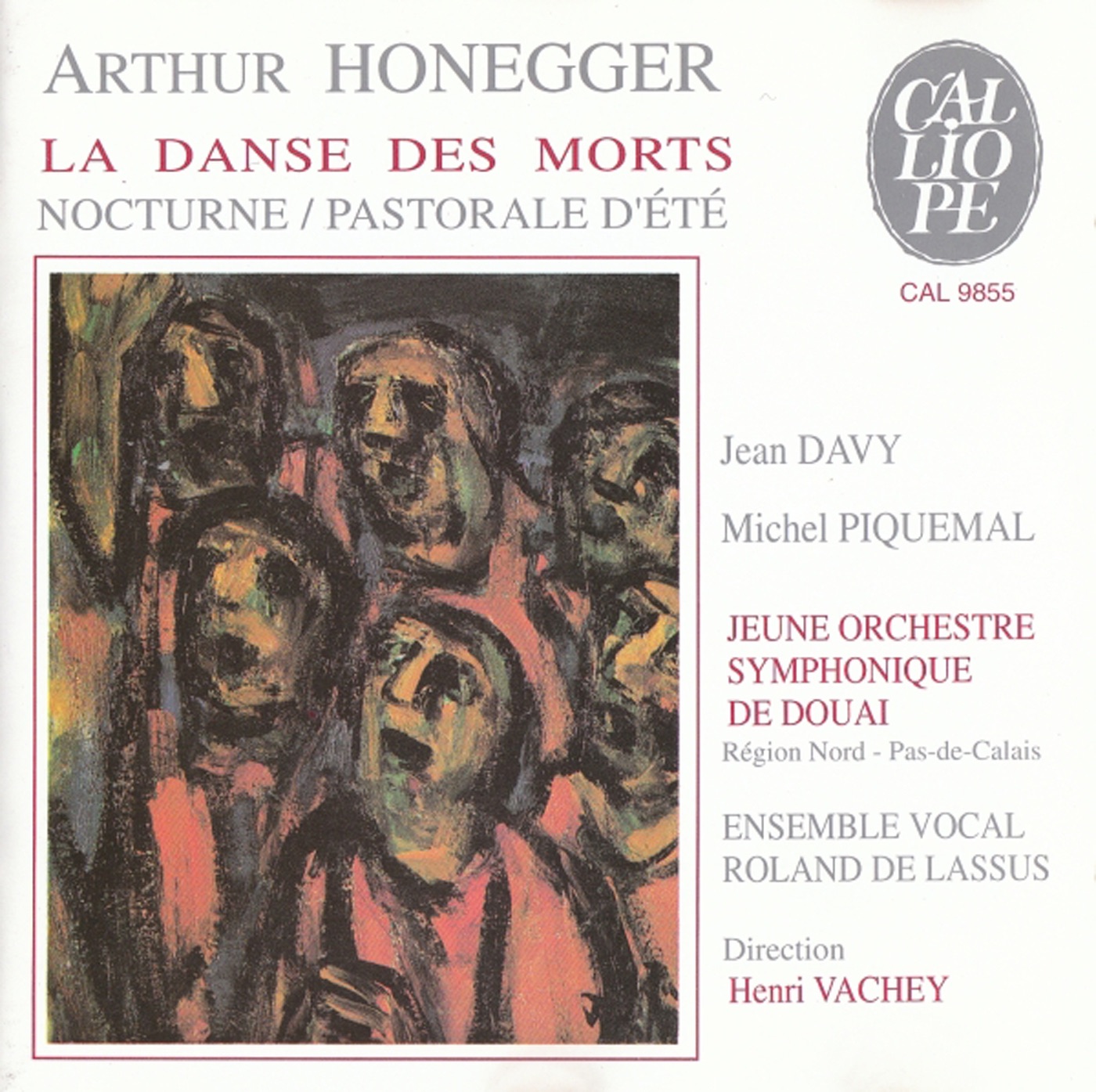 Arthur Honegger: La Danse des Morts - Nocturne - Pastorale d'été album cover