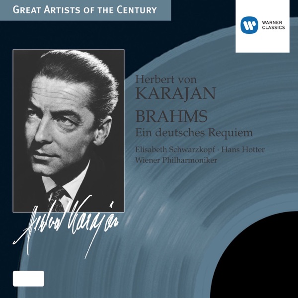 Brahms: Eine deutsches Requiem album cover