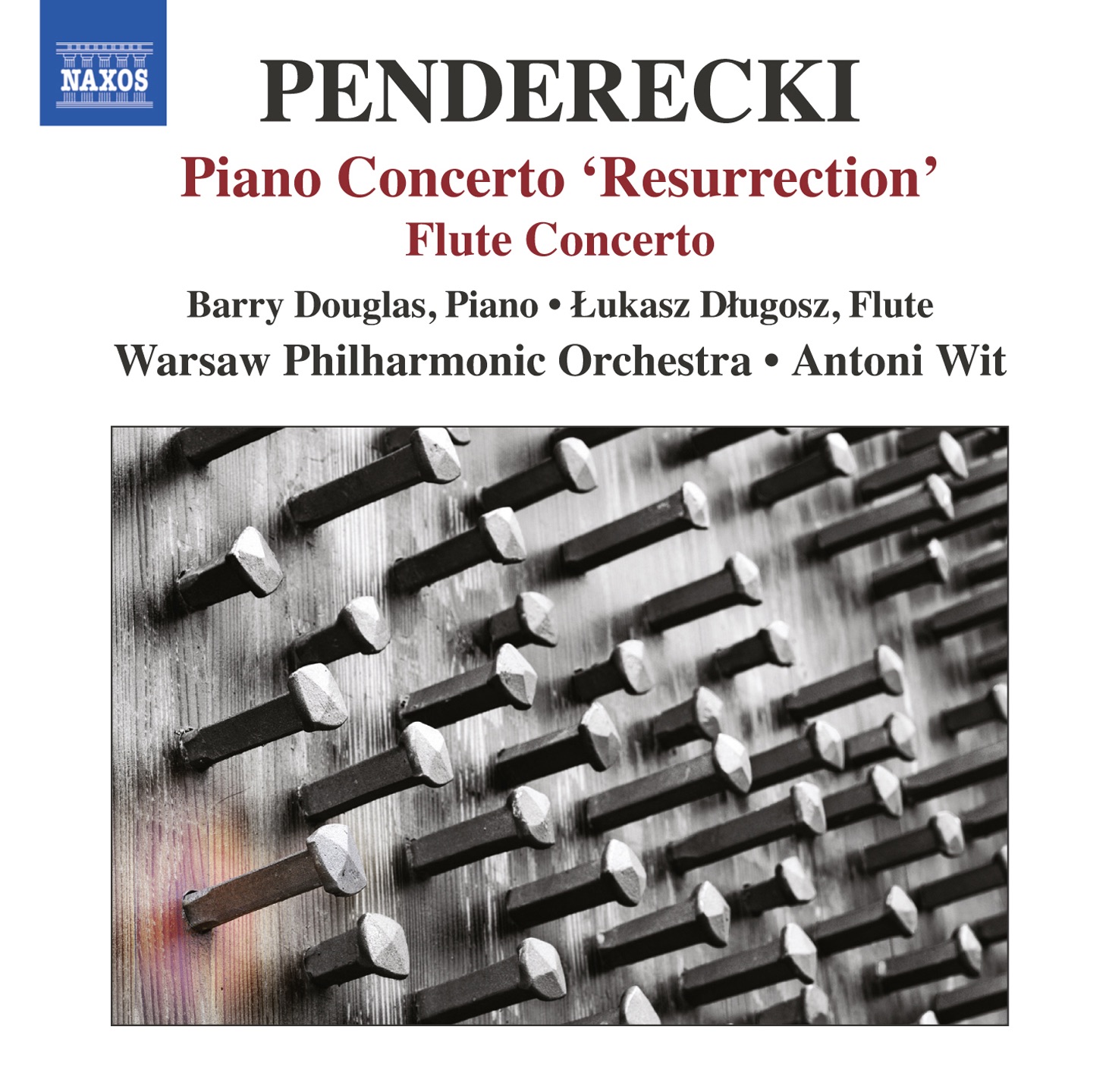 Penderecki: Piano Concerto "Resurrection" & Flute Concerto album cover