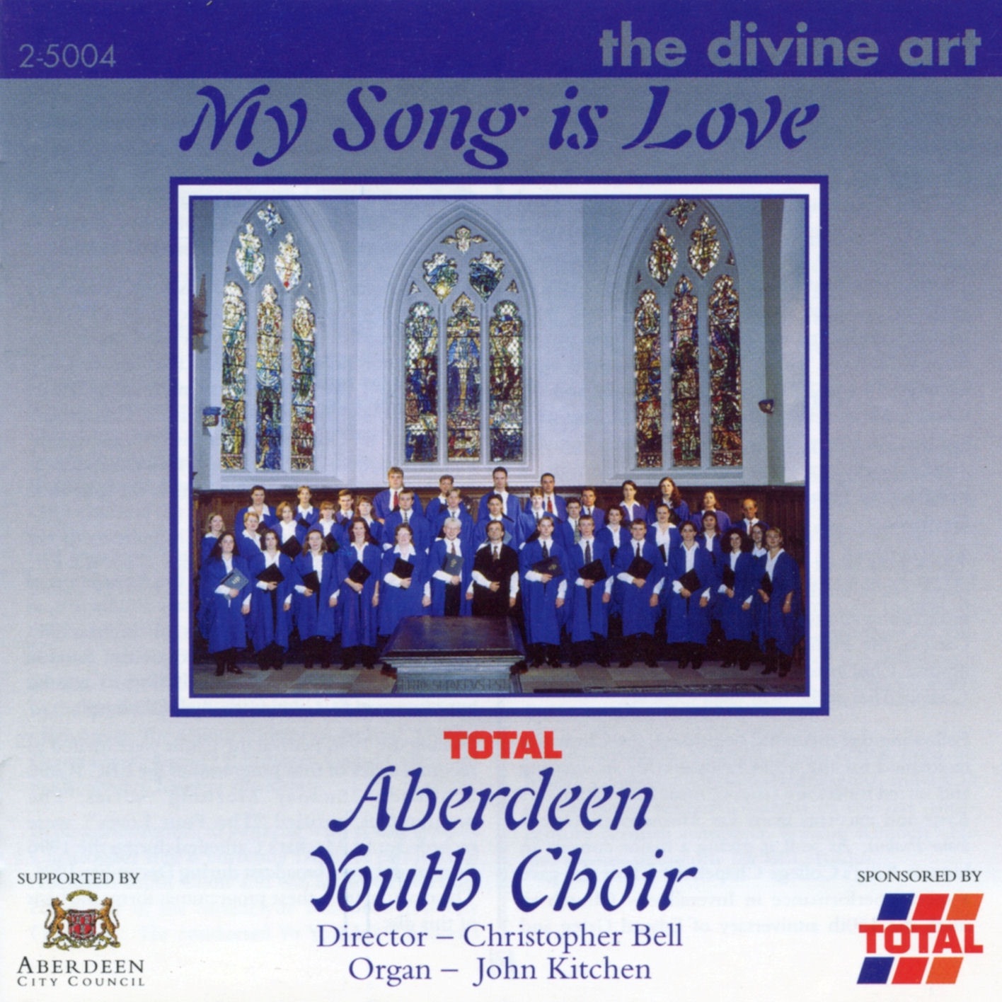 Aberdeen Youth Choir: My Song is Love album cover