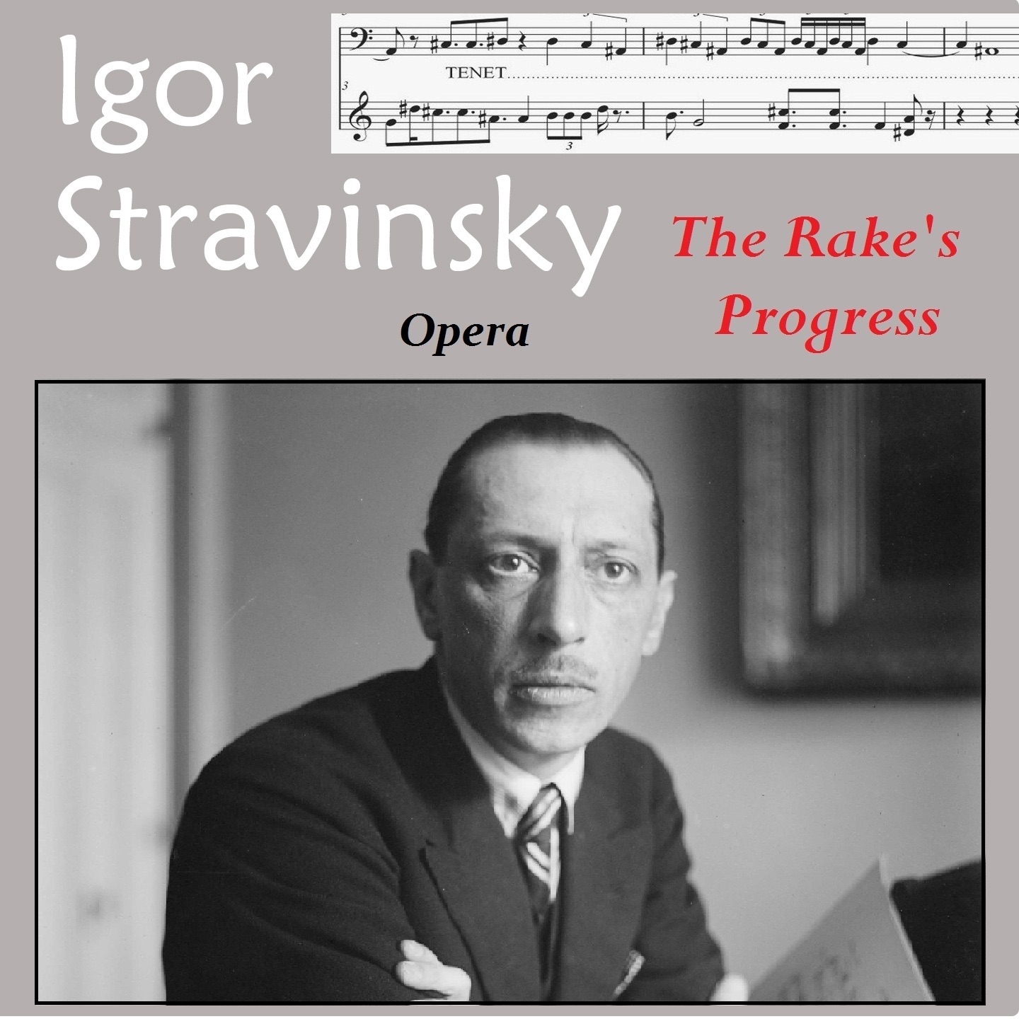 Stravinsky: The Rake's Progress album cover