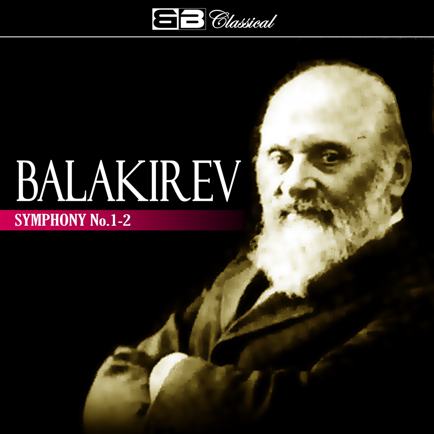 Balakirev Symphony No. 1-2 album cover