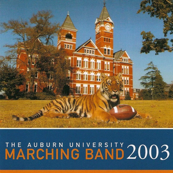 The Auburn University Marching Band 2003 album cover
