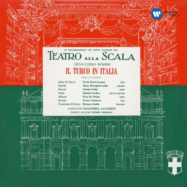 Rossini: Il turco in Italia (1954 - Gavazzeni) - Callas Remastered album cover
