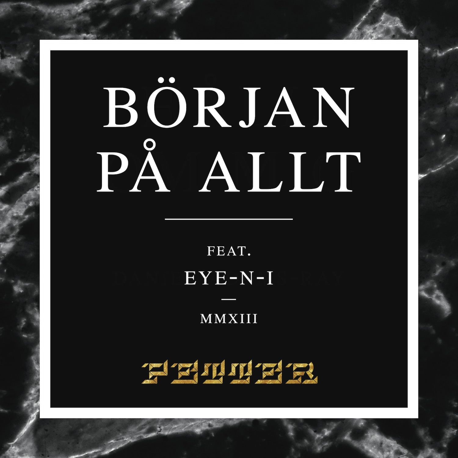 Början på allt - Single album cover