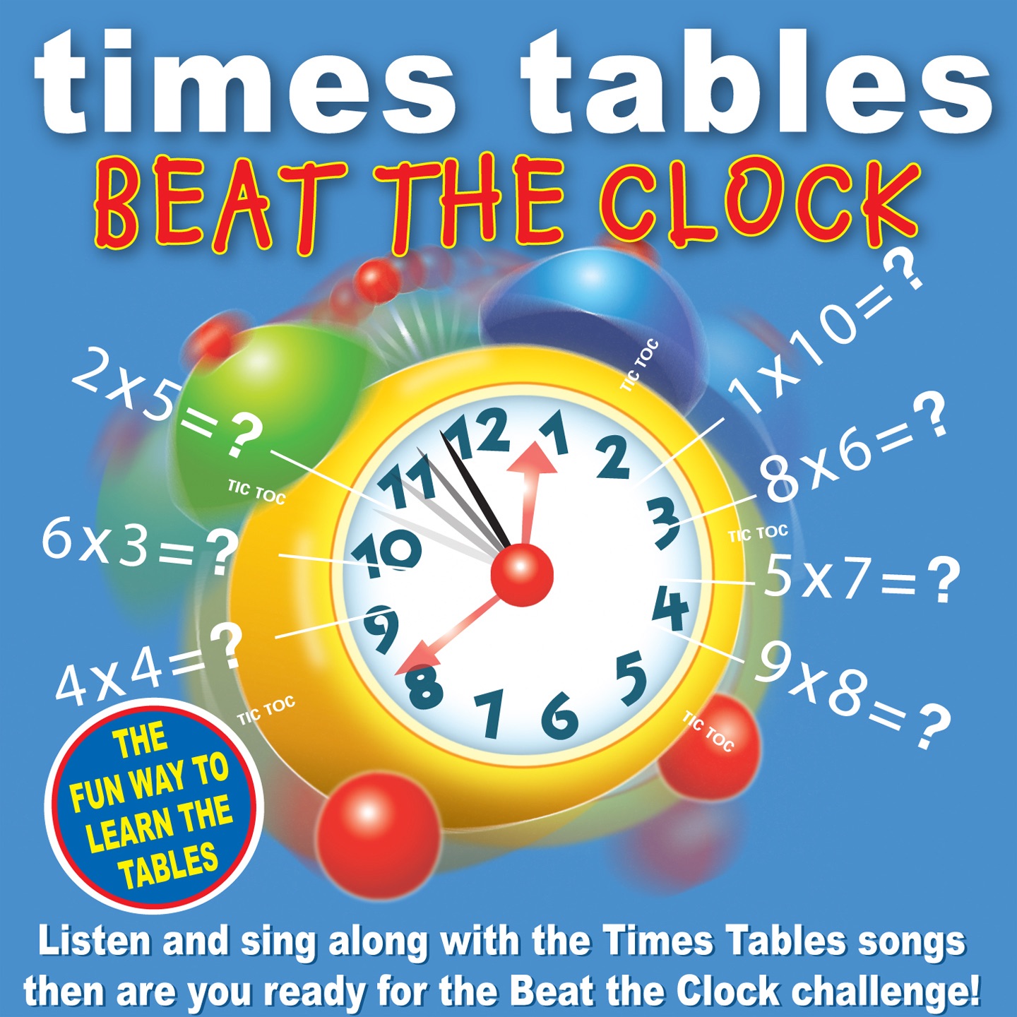 Times Tables - Beat the Clock album cover