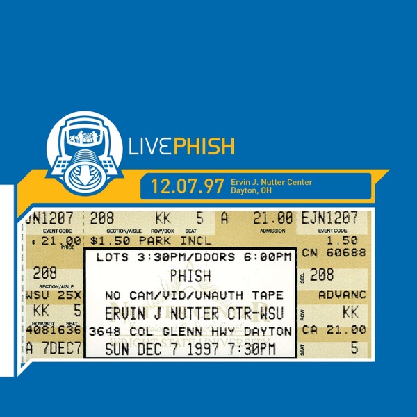 Live Phish 12.07.97 (Ervin J. Nutter Center - Dayton, OH) album cover