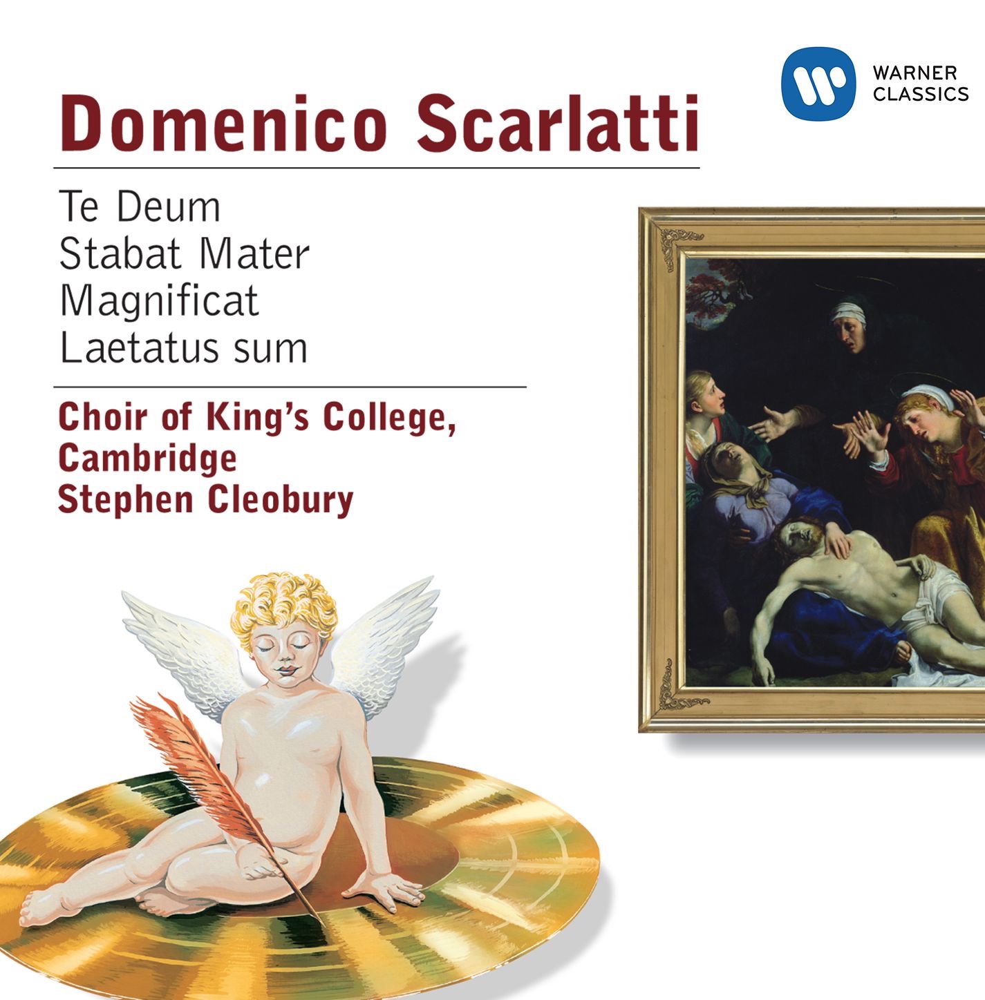 Scarlatti: Te Deum, Stabat Mater, Magnificat & Laetatus sum album cover