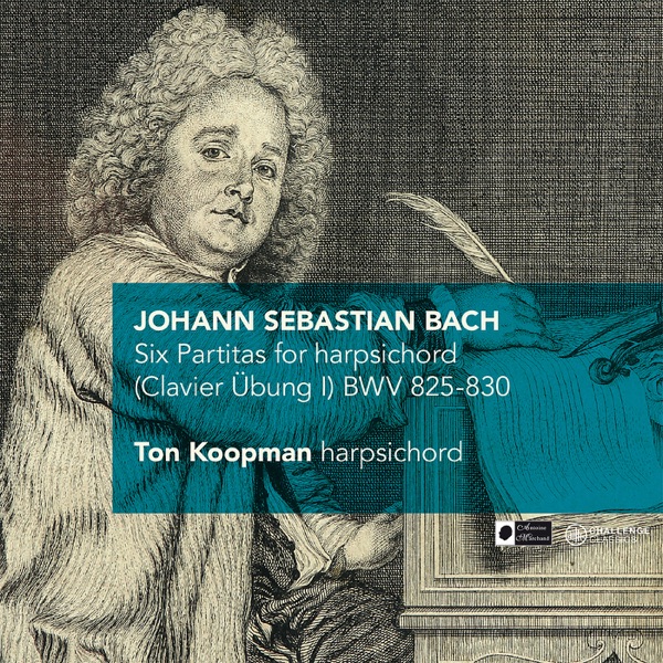 J.S. Bach: Six Partitas for harpsichord (Clavier Übung I) BWV 825-830 album cover